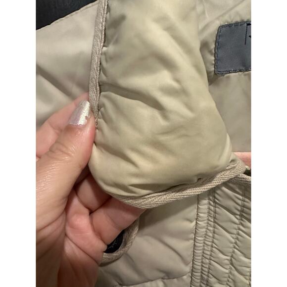 Rosanda Ilincic Cream Quilted Puffer Coat EU 38 US 2 Quiet Luxury Minimalist - Picture 8 of 12